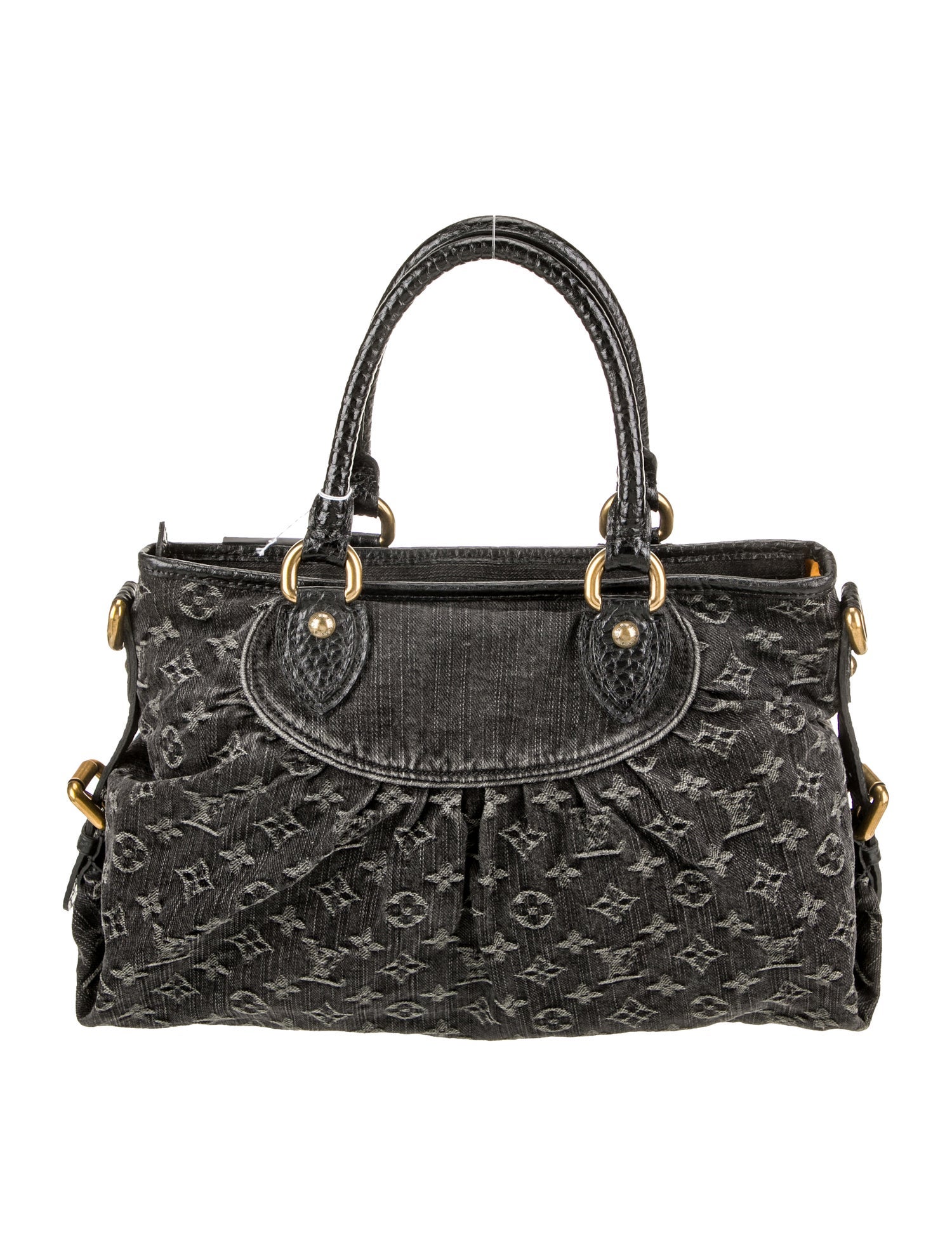 Louis Vuitton Denim Top Handle Bag MM